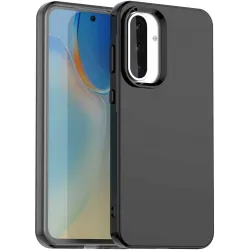 Coque arrière Phonesta HardFrost pour Samsung Galaxy A36/A56 - Noir mat