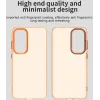 Coque arrière Phonesta HardFrost pour Samsung Galaxy S25 FE - Orange mat 6