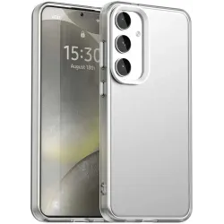 Coque arrière Phonesta HardFrost pour Samsung Galaxy S25 FE - Blanc mat