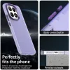 Coque arrière Phonesta HardFrost pour Xiaomi 15T - Violet mat 1
