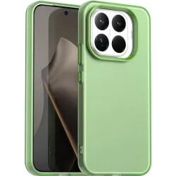 Coque arrière Phonesta HardFrost pour Xiaomi 15T Pro - Vert mat