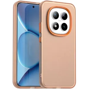 Coque arrière Phonesta HardFrost pour Xiaomi Redmi Note 15 Pro Plus / Xiaomi Poco M8 Pro - Orange mat