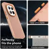 Coque arrière Phonesta HardFrost pour Xiaomi Redmi Note 15 Pro Plus / Xiaomi Poco M8 Pro - Orange mat 1