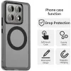 Coque arrière Phonesta HardFrost avec MagSafe pour Xiaomi 14T - Noir mat 3