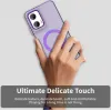 Coque arrière Phonesta HardFrost avec MagSafe pour Motorola Moto G35 - Violet mat 5