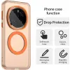 Coque arrière Phonesta HardFrost avec MagSafe pour HONOR Magic7 Pro - Orange mat 4