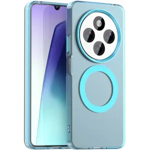 Coque arrière Phonesta HardFrost avec MagSafe pour Xiaomi Redmi 14C / Xiaomi Poco C75 - Bleu mat