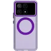 Coque arrière Phonesta HardFrost avec MagSafe pour Xiaomi Poco X6 Pro - Violet mat 2