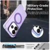 Coque arrière Phonesta HardFrost avec MagSafe pour Xiaomi Redmi Note 14 5G - Violet mat 3