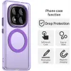 Coque arrière Phonesta HardFrost avec MagSafe pour Xiaomi Redmi Note 14 Pro 5G / Xiaomi Poco X7 - Violet mat 2