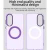 Coque arrière Phonesta HardFrost avec MagSafe pour Samsung Galaxy S25 Edge - Violet mat 3