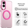Coque arrière Phonesta HardFrost avec MagSafe pour Samsung Galaxy S25 Edge - Rose mat 2