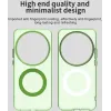 Coque arrière Phonesta HardFrost avec MagSafe pour Xiaomi 15 Ultra - Vert mat 2
