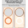 Coque arrière Phonesta HardFrost avec MagSafe pour Xiaomi 15 Ultra - Orange mat 2