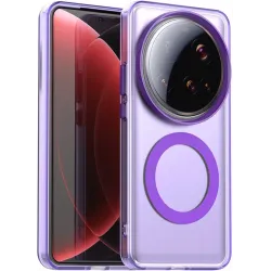 Coque arrière Phonesta HardFrost avec MagSafe pour Xiaomi 15 Ultra - Violet mat