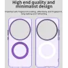 Coque arrière Phonesta HardFrost avec MagSafe pour Xiaomi 15 Ultra - Violet mat 2