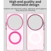 Coque arrière Phonesta HardFrost avec MagSafe pour Xiaomi 15 Ultra - Rose mat 2