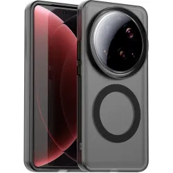 Coque arrière Phonesta HardFrost avec MagSafe pour Xiaomi 15 Ultra - Noir mat