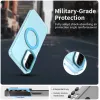 Coque arrière Phonesta HardFrost avec MagSafe pour Samsung Galaxy A17/A26 - Bleu mat 2