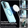 Coque arrière Phonesta HardFrost avec MagSafe pour Samsung Galaxy A17/A26 - Bleu mat 3