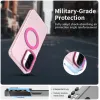 Coque arrière Phonesta HardFrost avec MagSafe pour Samsung Galaxy A17/A26 - Rose mat 3