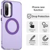 Coque arrière Phonesta HardFrost avec MagSafe pour Samsung Galaxy A36/A56 - Violet mat 4