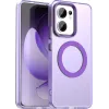 Coque arrière Phonesta HardFrost avec MagSafe pour Oppo Reno13 F 4G/5G / Reno13 FS 5G - Violet mat