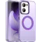 Coque arrière Phonesta HardFrost avec MagSafe pour Oppo Reno13 F 4G/5G / Reno13 FS 5G - Violet mat