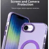 Coque arrière Phonesta HardFrost avec MagSafe pour Apple iPhone 17e/16e - Violet mat 7