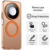 Coque arrière Phonesta HardFrost avec MagSafe pour HONOR X9c Smart - Orange mat 2