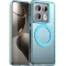 Coque arrière Phonesta HardFrost avec MagSafe pour Xiaomi 14T Pro - Bleu mat