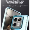 Coque arrière Phonesta HardFrost avec MagSafe pour Xiaomi 14T Pro - Bleu mat 6