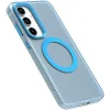 Coque arrière Phonesta HardFrost avec MagSafe pour Samsung Galaxy S25/S24 - Bleu mat 5