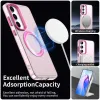 Coque arrière Phonesta HardFrost avec MagSafe pour Samsung Galaxy S25/S24 - Rose mat 2