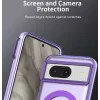 Coque arrière Phonesta HardFrost avec MagSafe pour Google Pixel 8 - Violet mat 7