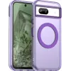 Coque arrière Phonesta HardFrost avec MagSafe pour Google Pixel 8a - Violet mat