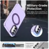 Coque arrière Phonesta HardFrost avec MagSafe pour Samsung Galaxy A35 - Violet mat 2