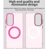Coque arrière Phonesta HardFrost avec MagSafe pour Samsung Galaxy S25 FE - Rose mat 3