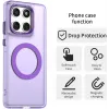 Coque arrière Phonesta HardFrost avec MagSafe pour Motorola Edge 60 / Edge 60 Fusion - Violet mat 5