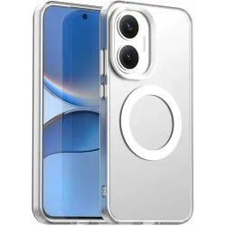 Coque arrière Phonesta HardFrost avec MagSafe pour Xiaomi Poco F7 - Blanc mat