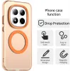 Coque arrière Phonesta HardFrost avec MagSafe pour Xiaomi Redmi Note 15 Pro 5G - Orange mat 4