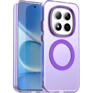 Coque arrière Phonesta HardFrost avec MagSafe pour Xiaomi Redmi Note 15 Pro 5G - Violet mat