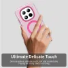 Coque arrière Phonesta HardFrost avec MagSafe pour Xiaomi Redmi Note 15 Pro 5G - Rose mat 3