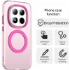 Coque arrière Phonesta HardFrost avec MagSafe pour Xiaomi Redmi Note 15 Pro 5G - Rose mat 4