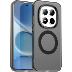 Coque arrière Phonesta HardFrost avec MagSafe pour Xiaomi Redmi Note 15 Pro 5G - Noir mat
