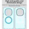 Coque arrière Phonesta HardFrost avec MagSafe pour Xiaomi Redmi Note 15 Pro Plus / Xiaomi Poco M8 Pro - Bleu mat 2