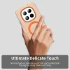 Coque arrière Phonesta HardFrost avec MagSafe pour Xiaomi Redmi Note 15 Pro Plus / Xiaomi Poco M8 Pro - Orange mat 3