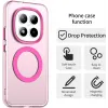 Coque arrière Phonesta HardFrost avec MagSafe pour Xiaomi Redmi Note 15 Pro Plus / Xiaomi Poco M8 Pro - Rose mat 4