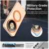 Coque arrière Phonesta HardFrost avec MagSafe pour HONOR Magic8 Lite - Orange mat 6