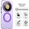 Coque arrière Phonesta HardFrost avec MagSafe pour HONOR Magic8 Lite - Violet mat 4